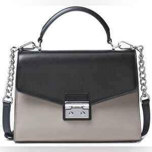 Michael Kors Black and Gray Bag
